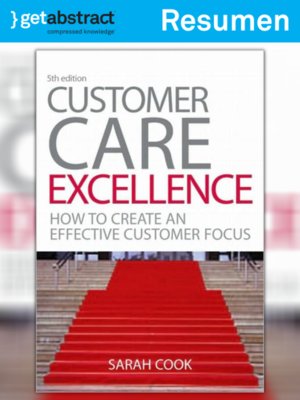 cover image of Excelencia en la atención al cliente (resumen)